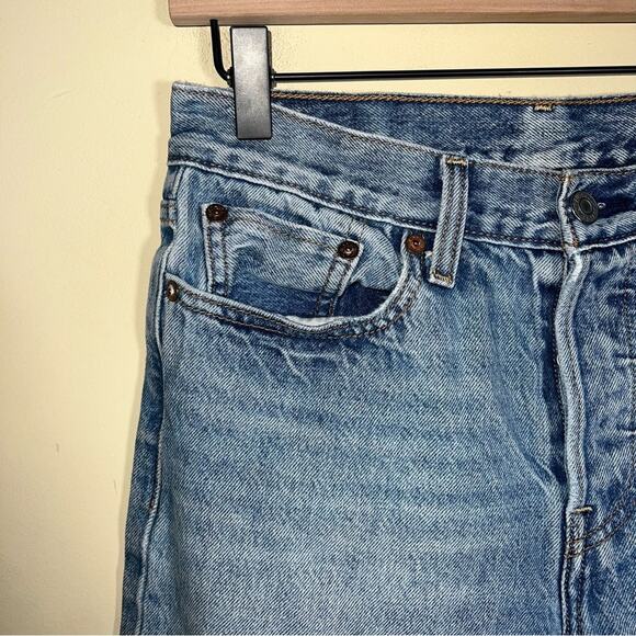 LEVIS 501 selvedge White Oak Cone Denim Red Line Jean 27x27 levis historic plant - Picture 5 of 8